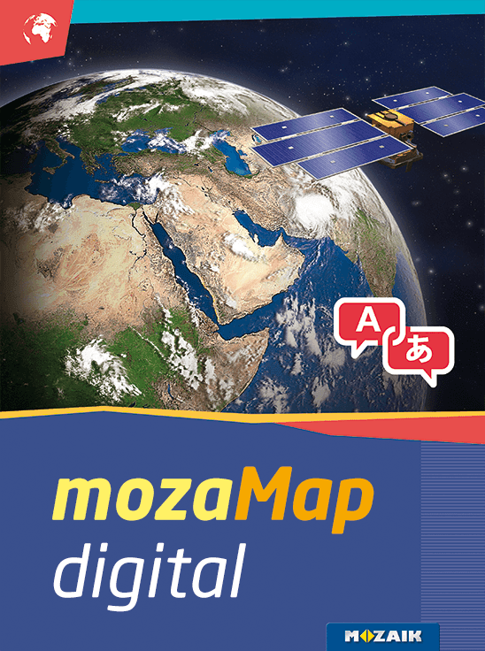 Többnyelvű földrajzi atlasz - középiskola