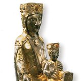 Mary với đứa trẻ Jesus (thế kỷ 12 sau Công nguyên)