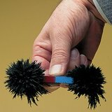 Bột sắt trên các cực của một thanh nam châm