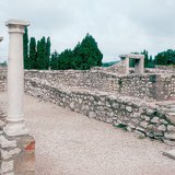 Az egykori római település, Aquincum romjai