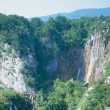 Thác nước của Plitvice Lakes , Croatia