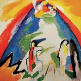 Wassily Kandinsky: A Mountain (1909, Chủ nghĩa biểu hiện)