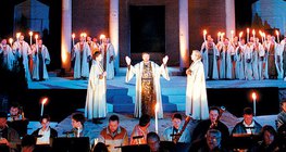 Một cảnh trong vở opera nổi tiếng của Mozart, Cây sáo thần