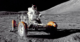 Apollo 17 mặt trăng trên mặt trăng (năm 1972)