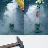 Không khí lỏng đóng băng hoa để dễ dàng phá vỡ