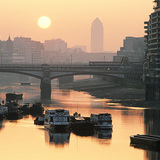 Sunrise over the Thames