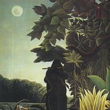 Henri Rousseau: Rắn bùa (1907, Siêu thực)