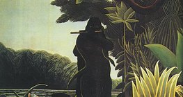 Henri Rousseau: Rắn bùa (1907, Siêu thực)