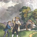 Benjamin Franklin và con trai 'thắp sáng bầu trời'
