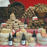 French cheeses, popular delicacies of epicures