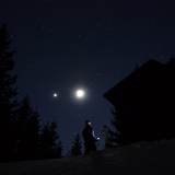 Conjunction of the Moon and Venus