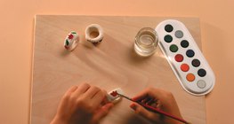 Làm vòng khăn bột muối - Bước 3