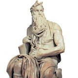 Michelangelo: Moses (1513-1516, Phục hưng)