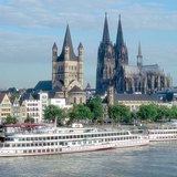 Cologne trên sông Rhine (Đức)