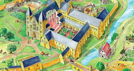 Vẽ một tu viện