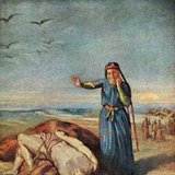 Théodore Chassériau - Cô gái Cossack tại cơ thể của Mazeppa