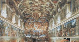 Michelangelo: Bức bích họa của Nhà nguyện Sistine (1508-1512, Phục hưng)