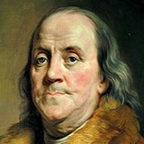 Benjamin Franklin (1706-1790), chính trị gia người Mỹ, nhà phát minh