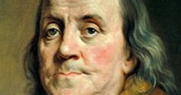 Benjamin Franklin (1706-1790), chính trị gia người Mỹ, nhà phát minh