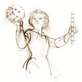 Khi một thanh nhựa được cọ sát vào lông, chúng thu được các điện tích khác nhau