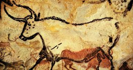 Aurochs và ngựa (Hang Lascaux, 18000-15000 trước Công nguyên)