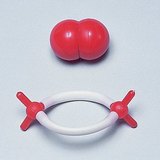 Mô hình lấp đầy không gian và bóng thanh của một phân tử oxy