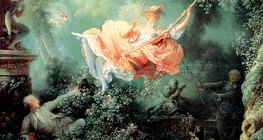 Jean-Honoré Fragonard: Chiếc xích đu (1767, Rococo)