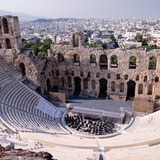 Tàn tích của Odeon of Herodes Atticus ở Athens