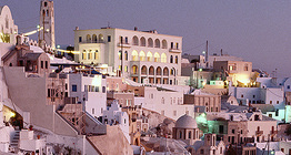 Fira trên đảo Santorini