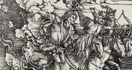 Albrecht Dürer - Bốn kỵ sĩ khải huyền (1497, Phục hưng)