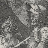 Albrecht Dürer - Hiệp sĩ, Thần chết và Quỷ dữ (1513, Phục hưng, một phần)