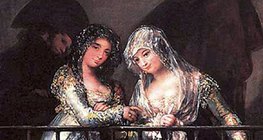 Francisco Goya: Majas trên ban công (1810-1815, Ấn tượng)