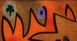 Paul Klee: Nguồn lửa (1938, Chủ nghĩa biểu hiện)