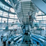 Mái vòm mới của Reichstag ở Berlin
