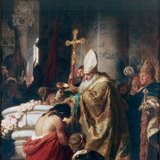 Gyula Benczúr: Phép rửa của Vajk