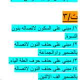 تمارين الفعل الامر (3)