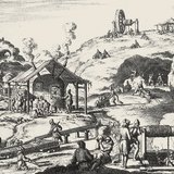 Mỏ quặng trong thế kỷ 19