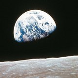 Quang cảnh Trái đất từ ​​Mặt trăng