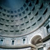 Nội thất của mái vòm Pantheon (Rome)