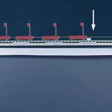 Kéo một chiếc xe nhỏ có trọng lượng