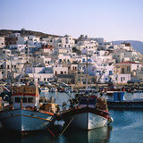 Một cảng ở Paros