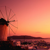 Hoàng hôn ở Mykonos