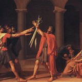 David - Lời thề của Horatii (1784, Chủ nghĩa cổ điển)