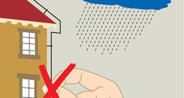 Đừng đứng gần một cột thu lôi, hoặc một cây cao trong một cái lỗ!