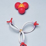 Mô hình lấp đầy không gian và thanh của phân tử lưu huỳnh triôxit