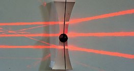 Tia sáng đi qua thấu kính lõm