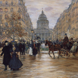 Jean Francois Raffaelli: Đại lộ Saint-Michel