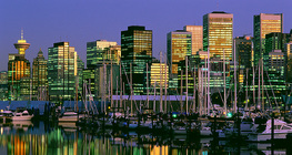 Quang cảnh Vancouver từ biển