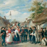 Barabás Miklós: Sự xuất hiện của con dâu (Phòng trưng bày Quốc gia Hungary)