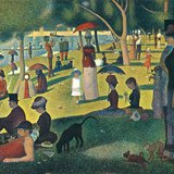 Georges Seurat: Một chiều chủ nhật trên đảo La Grande Jatte (1884-1886, Ấn tượng)